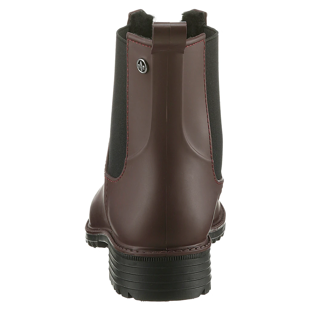 Rieker Chelseaboots Gummistiefelette Schlupfboots Blockabsatz Zum Reinschlüpfen Online Kaufen