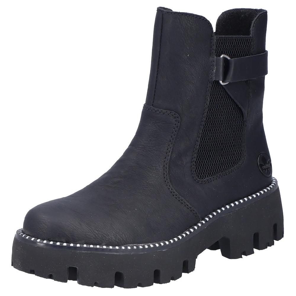 Rieker Chelseaboots Schlupfboots Stiefelette Plateau mit Innenreißverschluss online kaufen