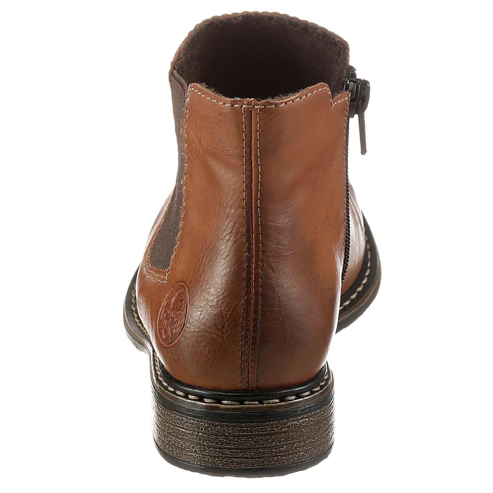Rieker Chelseaboots Stiefelette Boots Blockabsatz In Klassischer Optik Kaufen