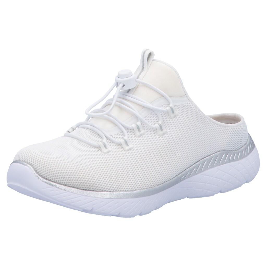 Rieker Clog Schlupfschuh Sommerschuh Hausschuh mit MemoSoft-Ausstattung