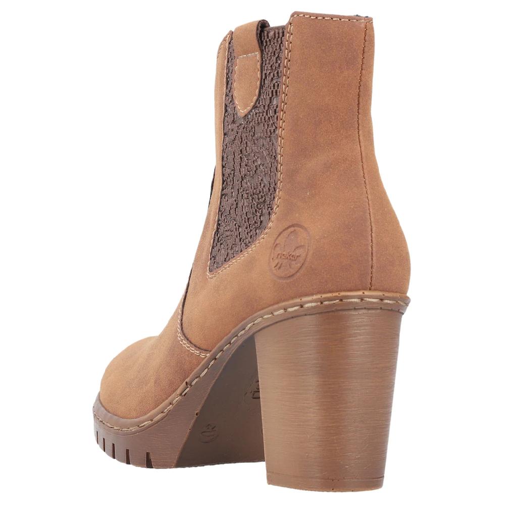 Rieker Cowboy Stiefelette Westernstiefelette Stiefelette Mit Seitlichem Stretcheinsatz Online Bestellen
