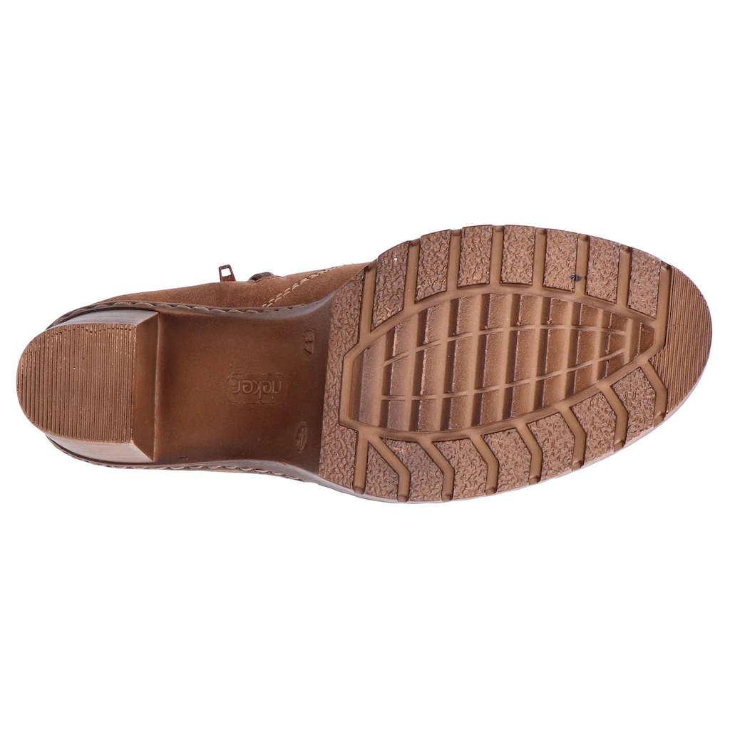 Rieker Cowboy Stiefelette Westernstiefelette Stiefelette Mit Seitlichem Stretcheinsatz Online Bestellen