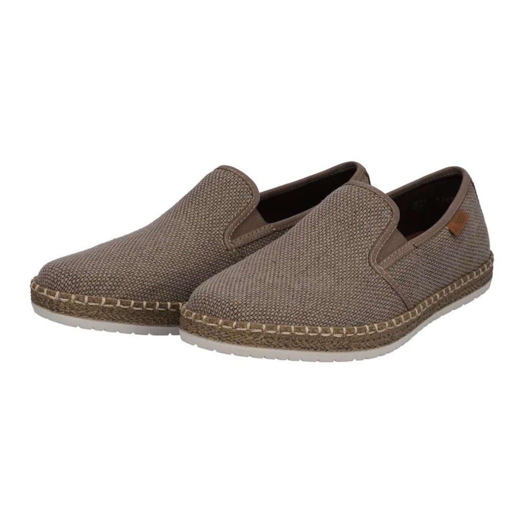 Rieker Espadrille Slipper Strandschuh Sommerschuh Mit Stretcheinsätzen ▷ Für