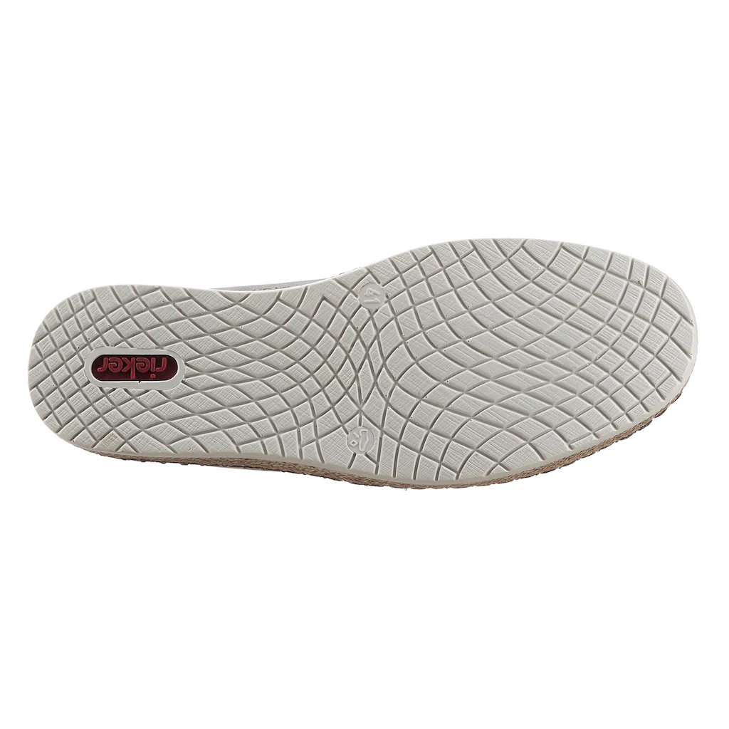 Rieker Espadrille Sommerschuh Slipper Freizeitschuh Im Materialmix Online Kaufen