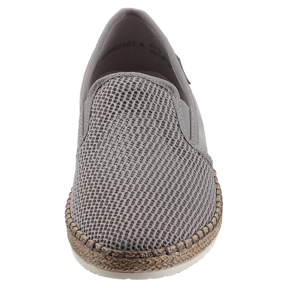Rieker Espadrille Sommerschuh Slipper Freizeitschuh Im Materialmix Online Kaufen