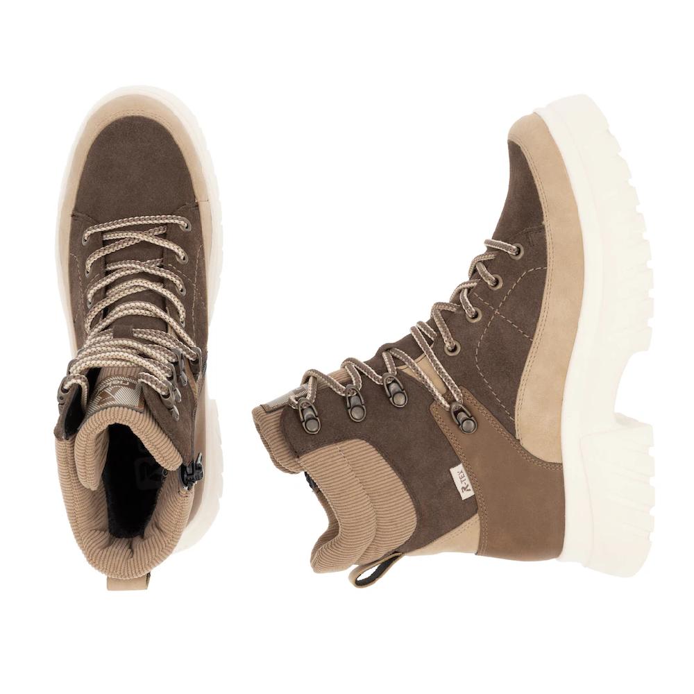 Rieker EVOLUTION Schnürboots Outdoorboots Winterboots Mit Wasserabweisender R-TEX-Membran Bestellen