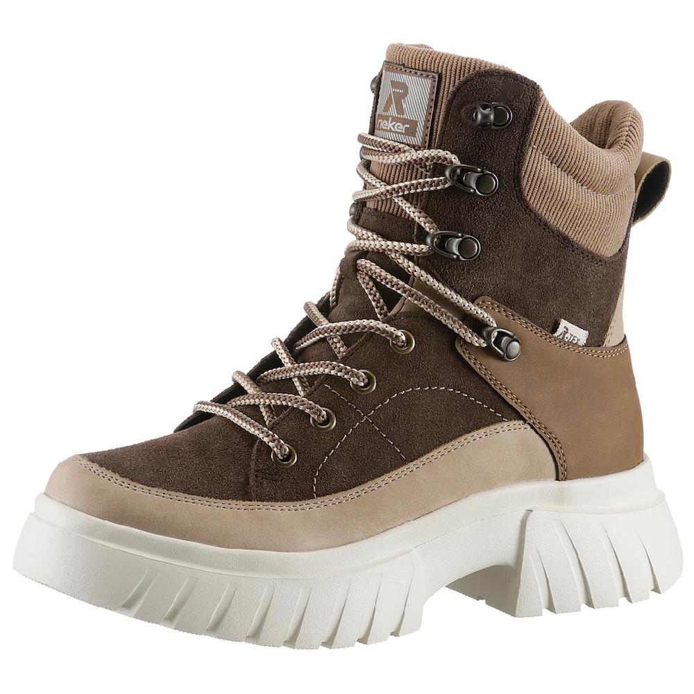 Rieker EVOLUTION Schnürboots Outdoorboots Winterboots mit wasserabweisender R-TEX-Membran bestellen