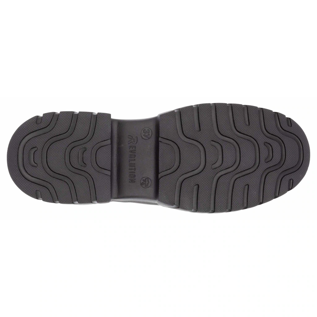 Rieker EVOLUTION Schnürboots Stiefelette Plateauboots Mit Schaftrandpolsterung ▷ Für