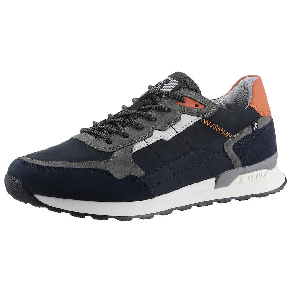 Rieker EVOLUTION Sneaker Freizeitschuh Halbschuh Schnürschuh mit Kontrastdetails ▷ für