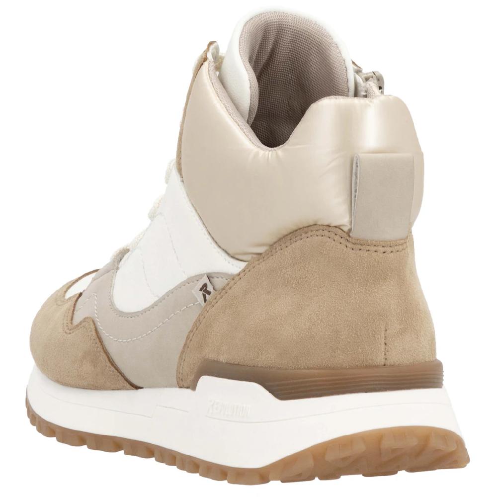 Rieker EVOLUTION Sneaker Freizeitschuh High Top Sneaker Schnürboots Mit Schaftrandpolster ▷ Für