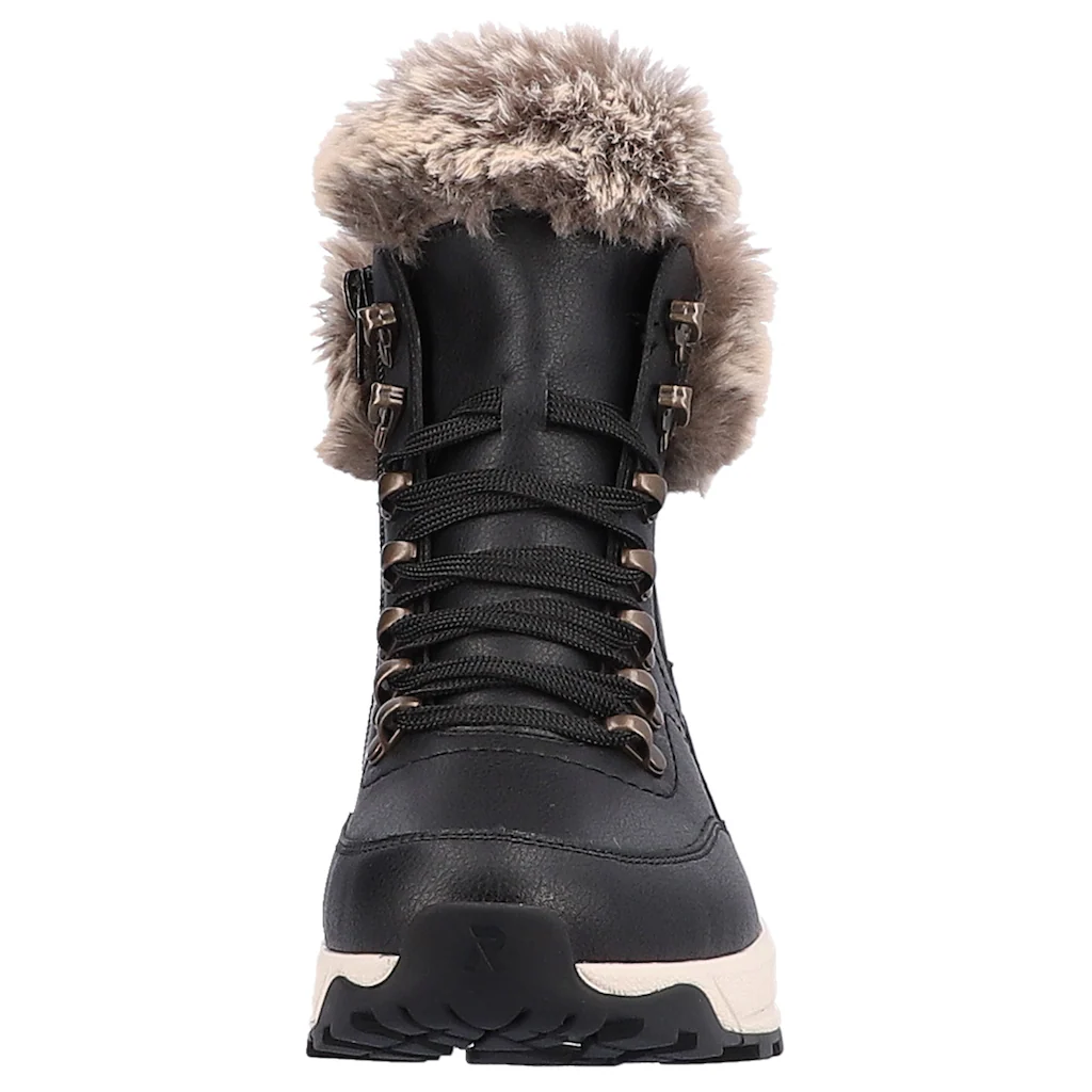 Rieker EVOLUTION Winterboots Hightop Sneaker Schnürboots Winterschuh Mit Lammwollfutter Kaufen