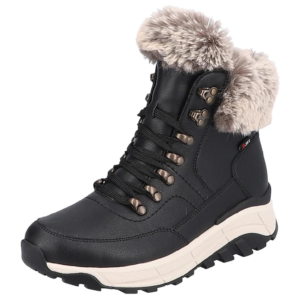 Rieker EVOLUTION Winterboots Hightop Sneaker Schnürboots Winterschuh mit Lammwollfutter kaufen