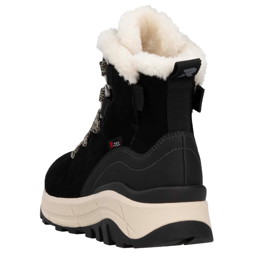 Rieker EVOLUTION Winterboots Keilabsatz Schnürboots Outdoorschuh Mit Schurwollfutter Kaufen