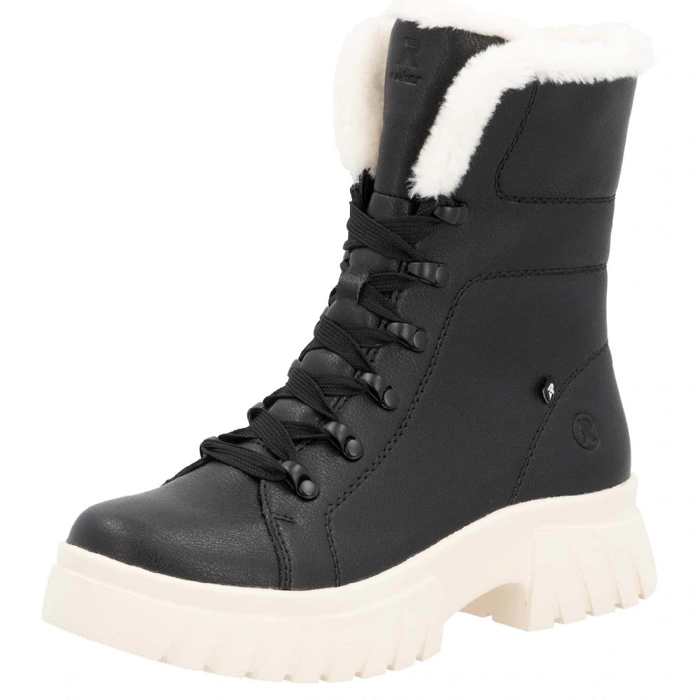 Rieker EVOLUTION Winterboots Schnürboots Plateaustiefelette Profilsohle Innenreißverschluss bestellen