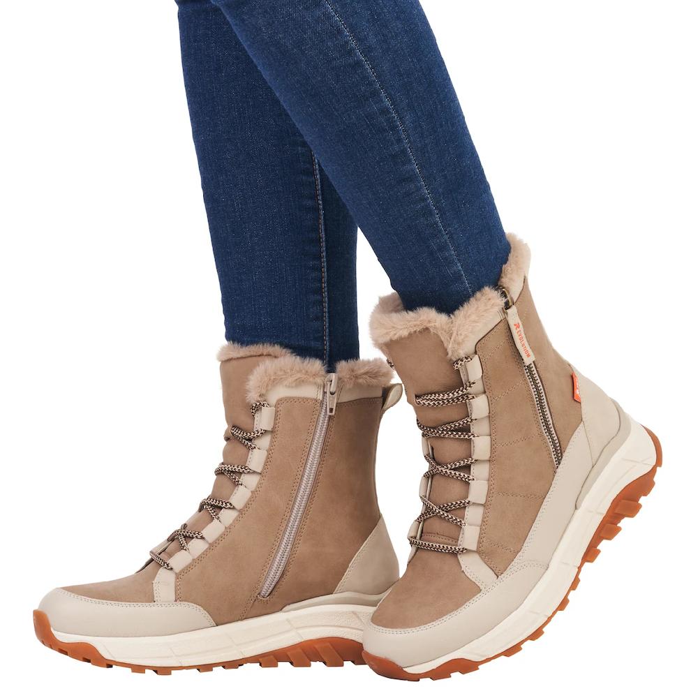 Rieker EVOLUTION Winterboots Stiefelette Profilsohle Mit TEX-Membran Für Den Winter Online Kaufen