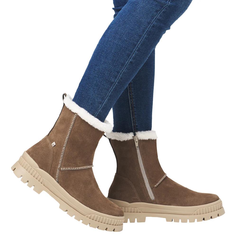 Rieker EVOLUTION Winterboots Winterstiefelette Outdoorboots Mit Fiber Grip-Laufsohle Kaufen