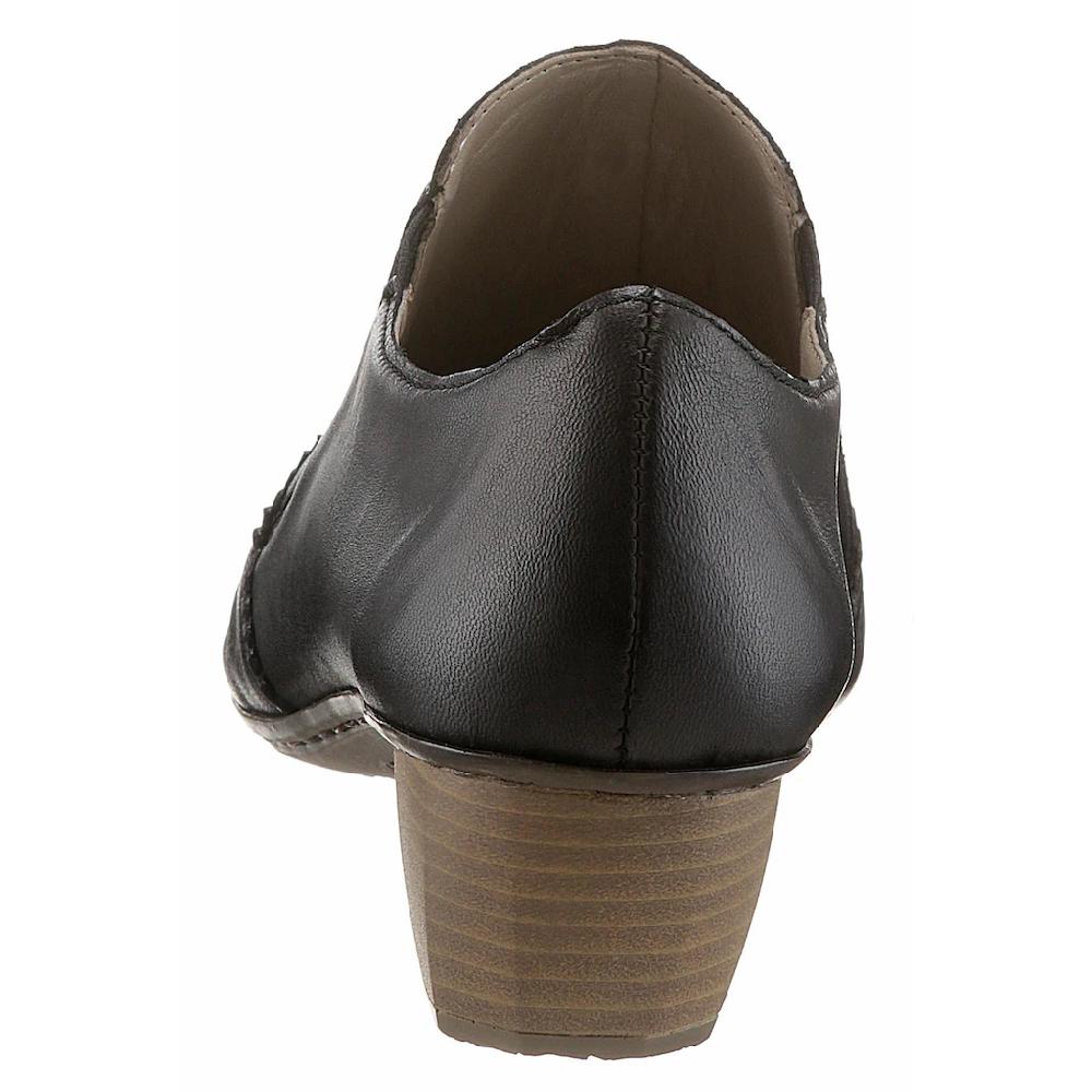 Rieker Hochfrontpumps Abendschuh Trichterabsatz Festtagsschuh Mit Stretcheinsätzen Online Kaufen