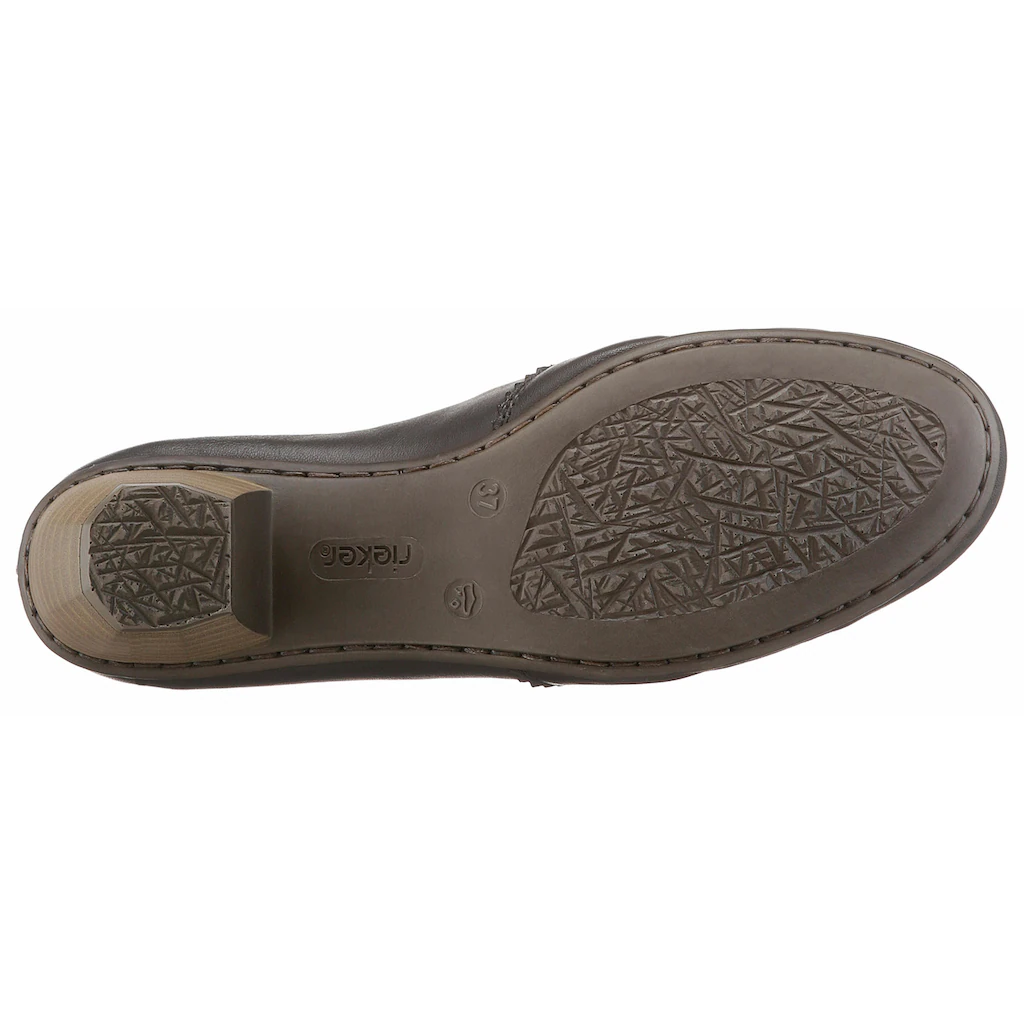 Rieker Hochfrontpumps Abendschuh Trichterabsatz Festtagsschuh Mit Stretcheinsätzen Online Kaufen