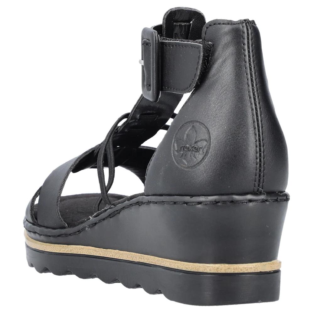 Rieker Keilsandalette Sommerschuh Sandale Keilabsatz Mit Klettverschluss-Riemchen Kaufen