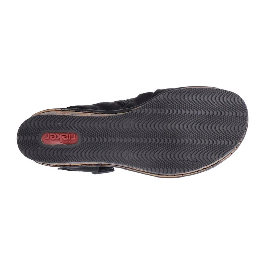 Rieker Keilsandalette Sommerschuh Sandale Keilabsatz Mit Reißverschluss Innen Bestellen