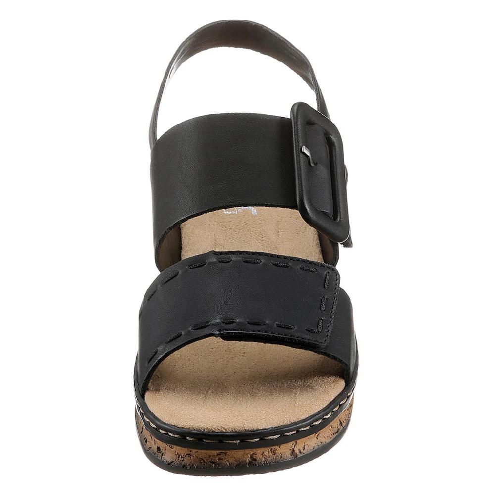 Rieker Keilsandalette Sommerschuh Sandale Keilabsatz Mit Modischer Schmuckspange Online Bestellen