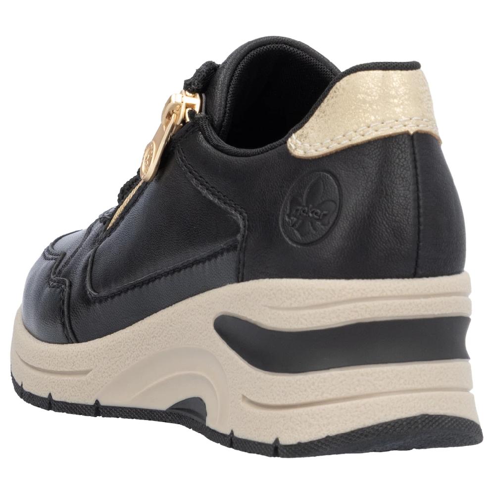 Rieker Keilsneaker Freizeitschuh Halbschuh Schnürschuh Mit Reißverschluss Kaufen