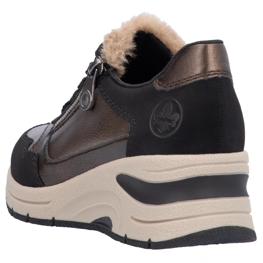 Rieker Keilsneaker Freizeitschuh Halbschuh Schnürschuh Mit Schaftrandpolsterung Bestellen
