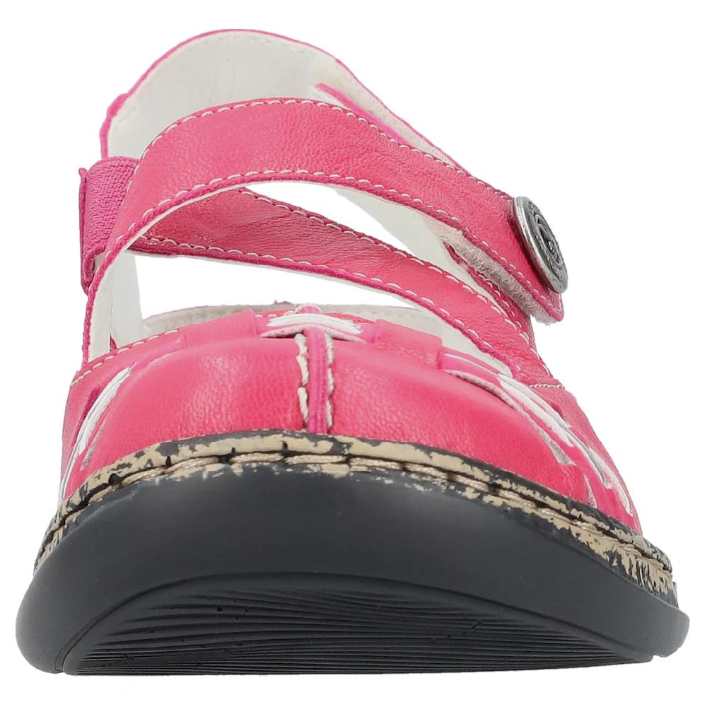 Rieker Klettschuh Sommerschuh Keilabsatz Riemchensandale Mit Kontrastnähten Online Kaufen