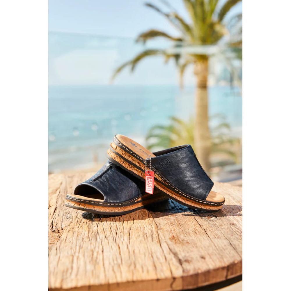 Rieker Pantolette Keilabsatz Sommerschuh 150 Jahre RIEKER Jubiläumsartikel Kaufen