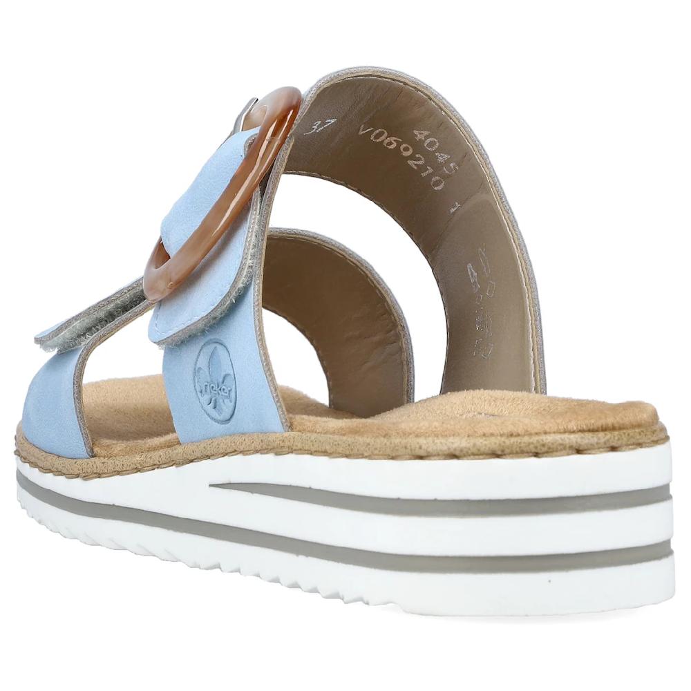 Rieker Pantolette Keilabsatz Sommerschuh Schlappen Mit Softer Innensohle Bestellen