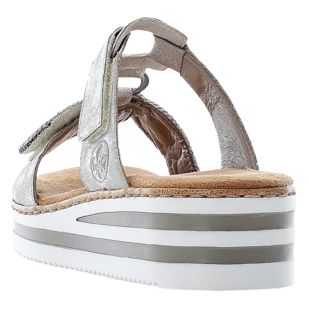 Rieker Pantolette Keilabsatz Sommerschuh Schlappen Für Den Sommer Online Kaufen