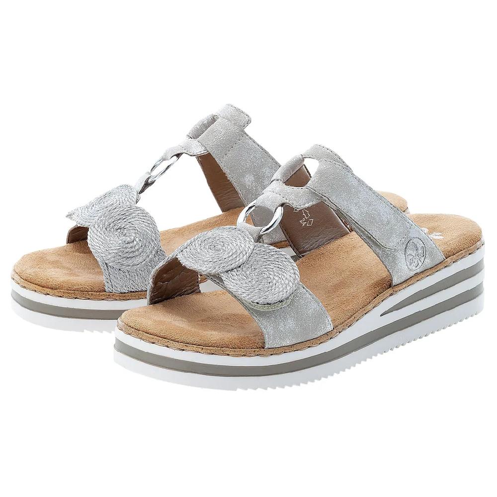 Rieker Pantolette Keilabsatz Sommerschuh Schlappen Für Den Sommer Online Kaufen