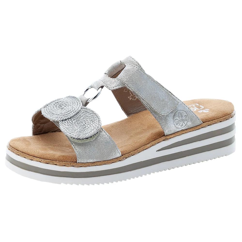 Rieker Pantolette Keilabsatz Sommerschuh Schlappen für den Sommer online kaufen