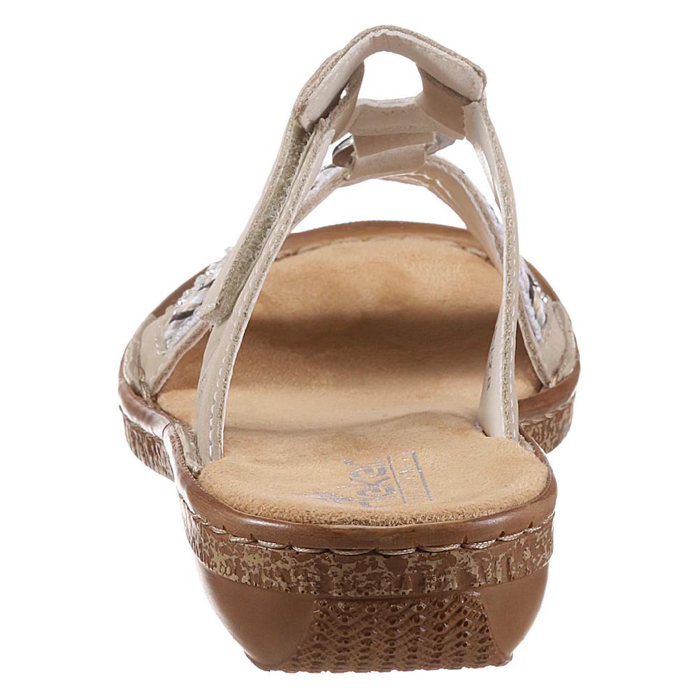 Rieker Pantolette Mit Modischem Schmuckring Online Kaufen