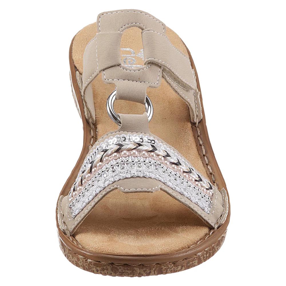 Rieker Pantolette Mit Modischem Schmuckring Online Kaufen