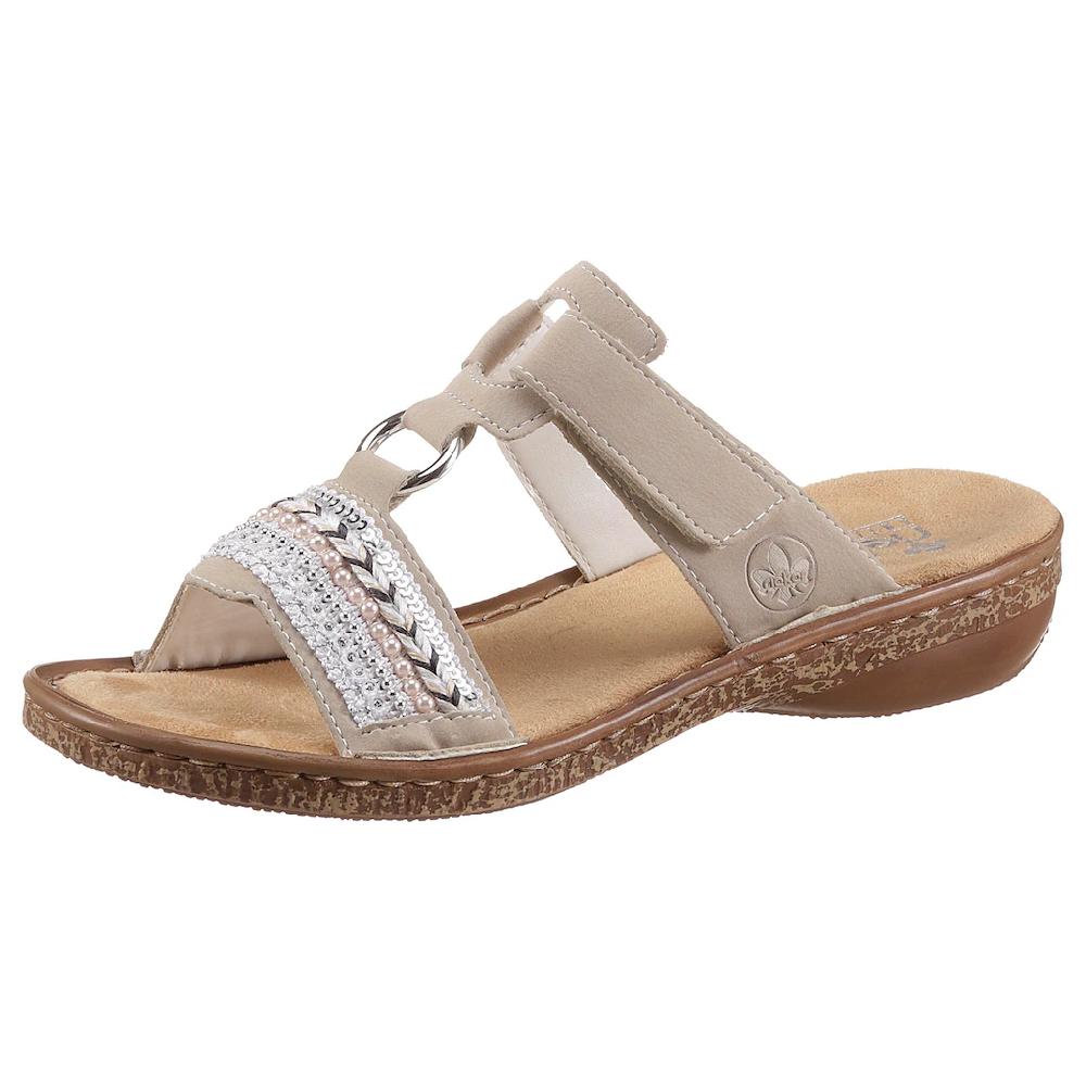 Rieker Pantolette mit modischem Schmuckring online kaufen