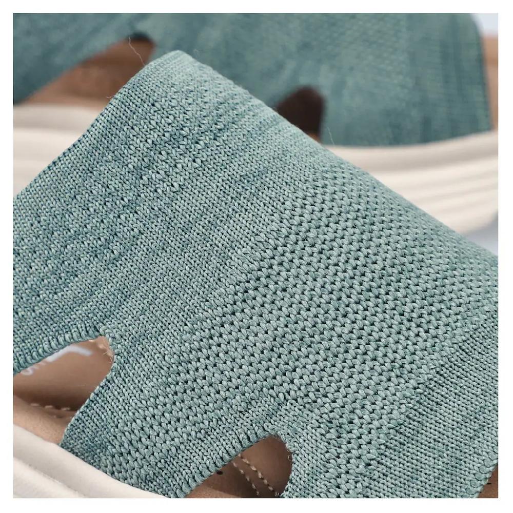 Rieker Pantolette Sommerschuh Hausschuh Schlappen Strandschuh Mit Fußbett