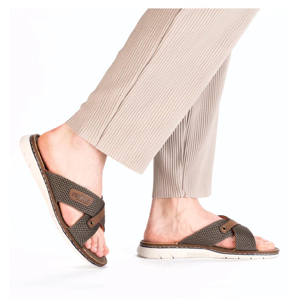 Rieker Pantolette Sommerschuh Hausschuh Strandschuh Zum Schlupfen