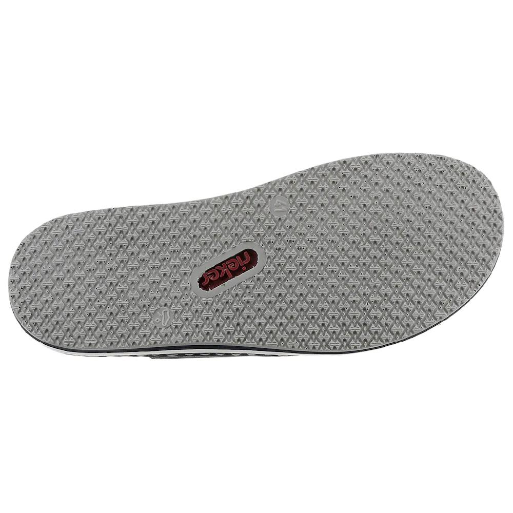 Rieker Pantolette Sommerschuh Schlappen Poolslides Mit Kontrastfarbener Rahmennaht Bestellen