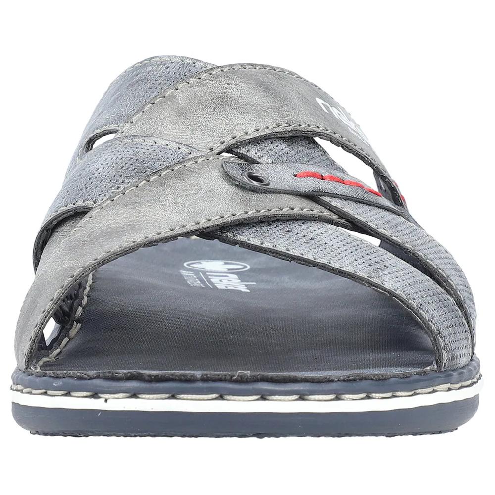 Rieker Pantolette Sommerschuh Schlappen Poolslides Mit Überkreuz-Bandagen Kaufen