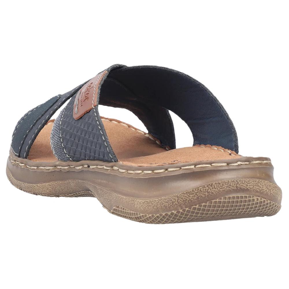 Rieker Pantolette Sommerschuh Schlappen Poolslides Mit Weicher Innensohle Online Kaufen