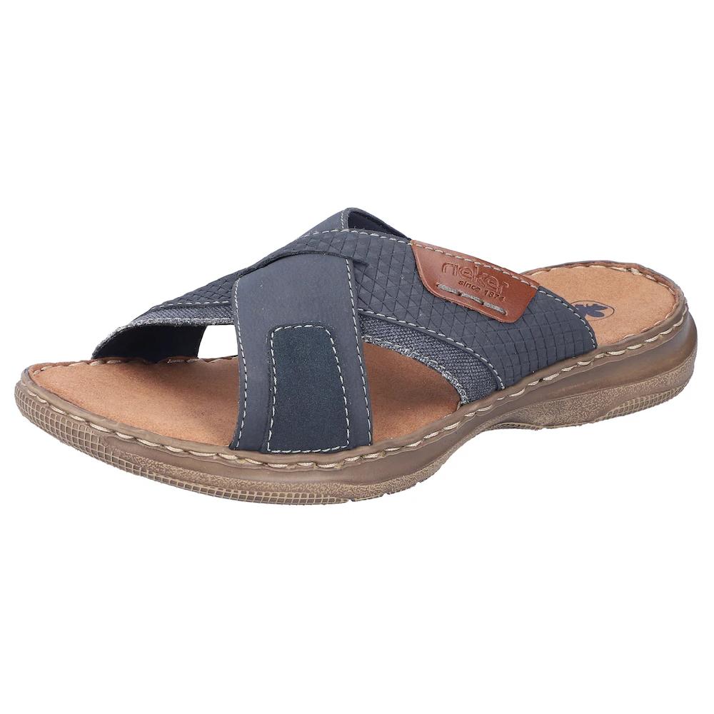 Rieker Pantolette Sommerschuh Schlappen Poolslides mit weicher Innensohle online kaufen