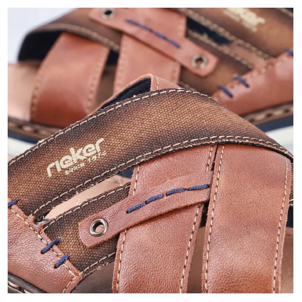 Rieker Pantolette Sommerschuh Schlappen Poolslides Mit Leder-Innensohle Online Bestellen