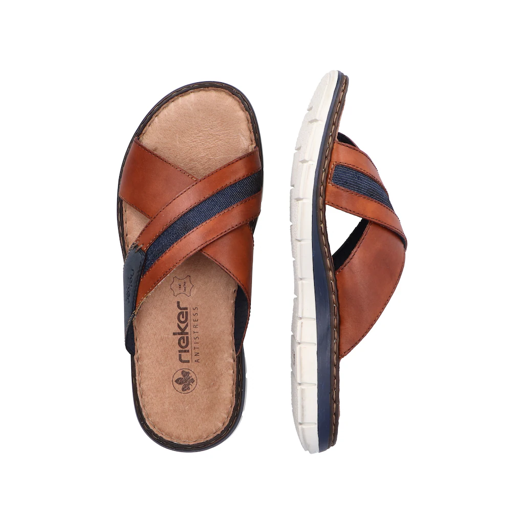 Rieker Pantolette Sommerschuh Strandschuh Hausschuh Mit Weicher Innensohle