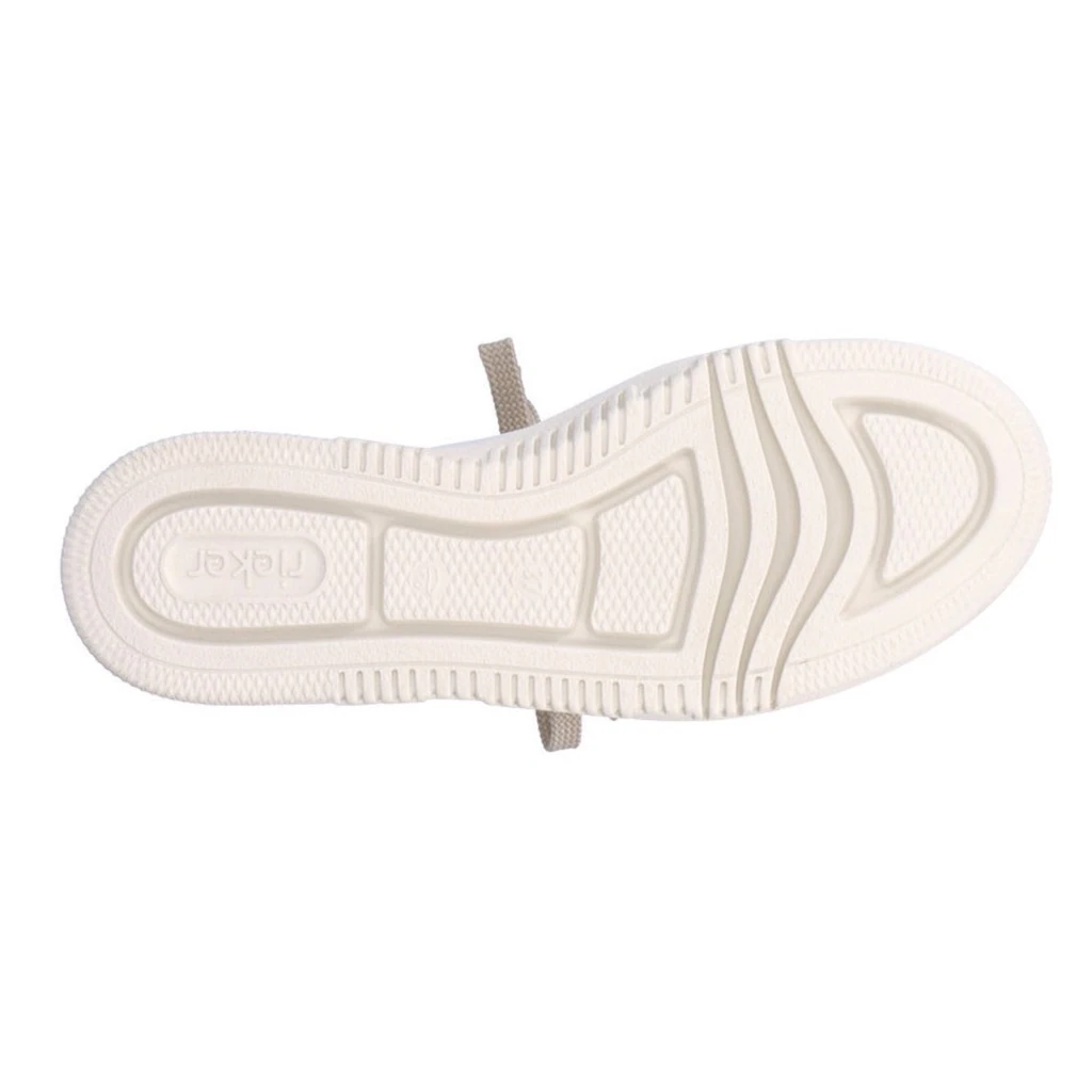 Rieker Plateausneaker Aus Canvas Freizeitschuh Halbschuh Schnürschuh Online Kaufen