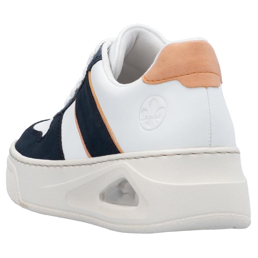 Rieker Plateausneaker Basket-Sneaker Schnürschuh Halbschuh Mit Rieker Air Ausstattung ▷ Für