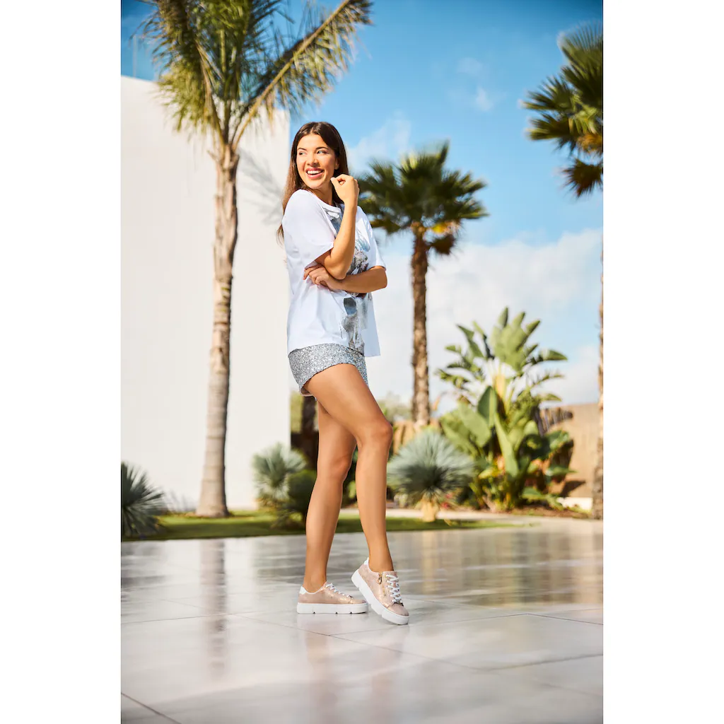 Rieker Plateausneaker Freizeitschuh Halbschuh Schnürschuh Mit Reißverschluss Kaufen