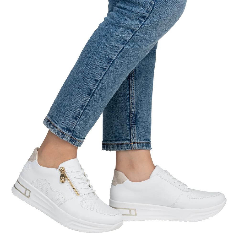 Rieker Plateausneaker Halbschuh Schnürschuh Freizeitsneaker Mit Reißverschluss Bestellen