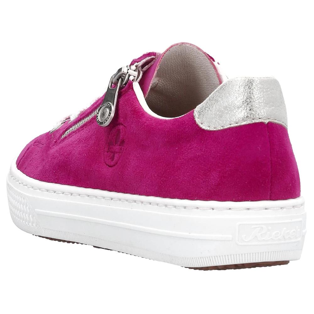 Rieker Plateausneaker Mit Weicher MemoSoft-Innensohle Freizeitschuh Halbschuh Schnürschuh Kaufen