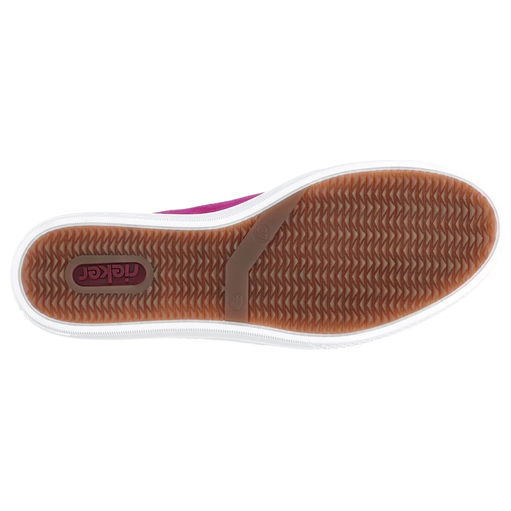 Rieker Plateausneaker Mit Weicher MemoSoft-Innensohle Freizeitschuh Halbschuh Schnürschuh Kaufen
